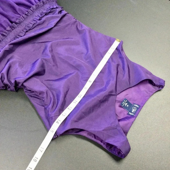 Women's C&C Dress Purple Size 14 - Picture 5 of 10